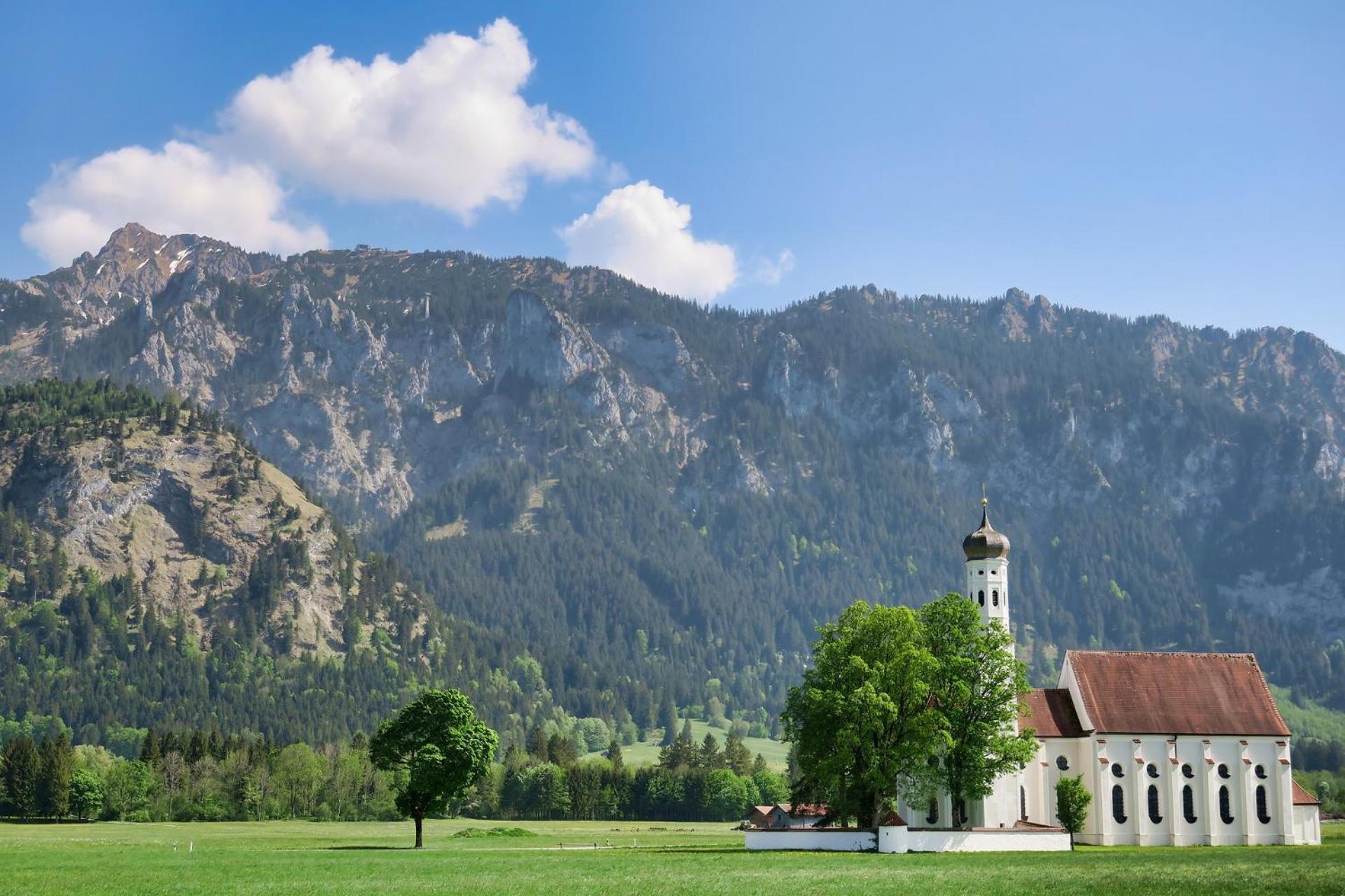 Ferienwohnung Hohenstaufen 福森 外观 照片